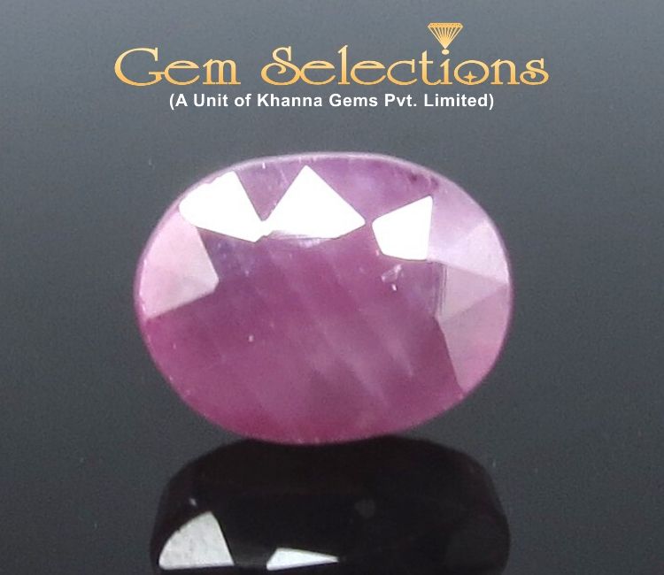 7.14 Ratti Natural Indian Ruby with Govt. Lab Certificate-(1221)