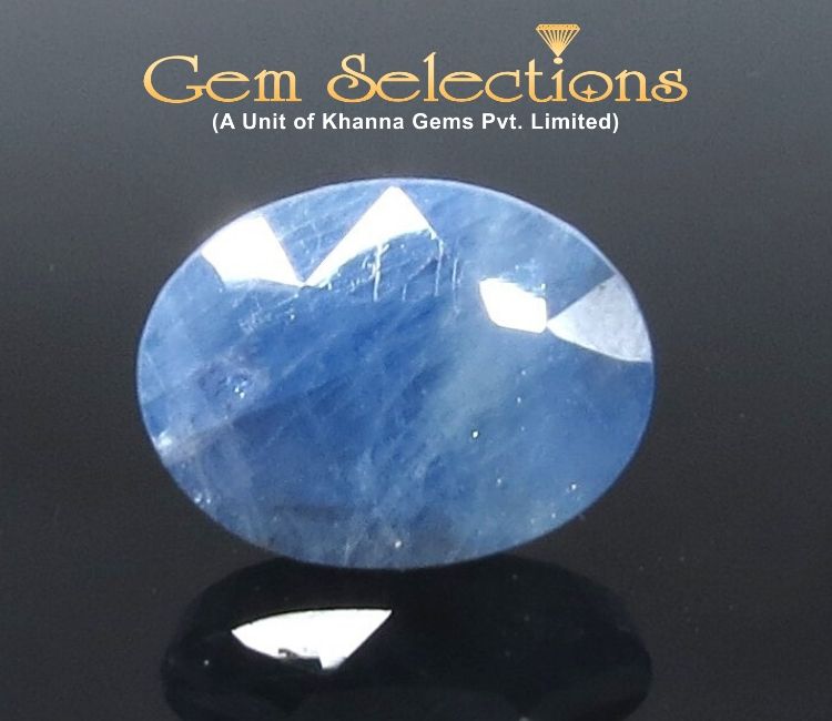 7.52 Ratti Natural Blue Sapphire With Govt Lab Certified-(1221)