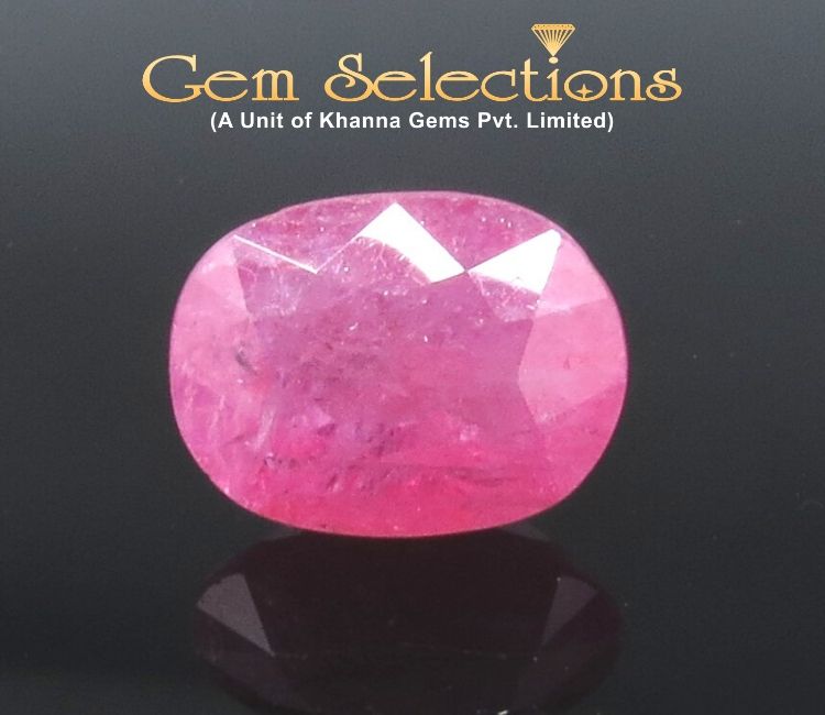  4.83 Ratti Natural Mozambique Ruby with Govt. Lab Certificate-(23310)