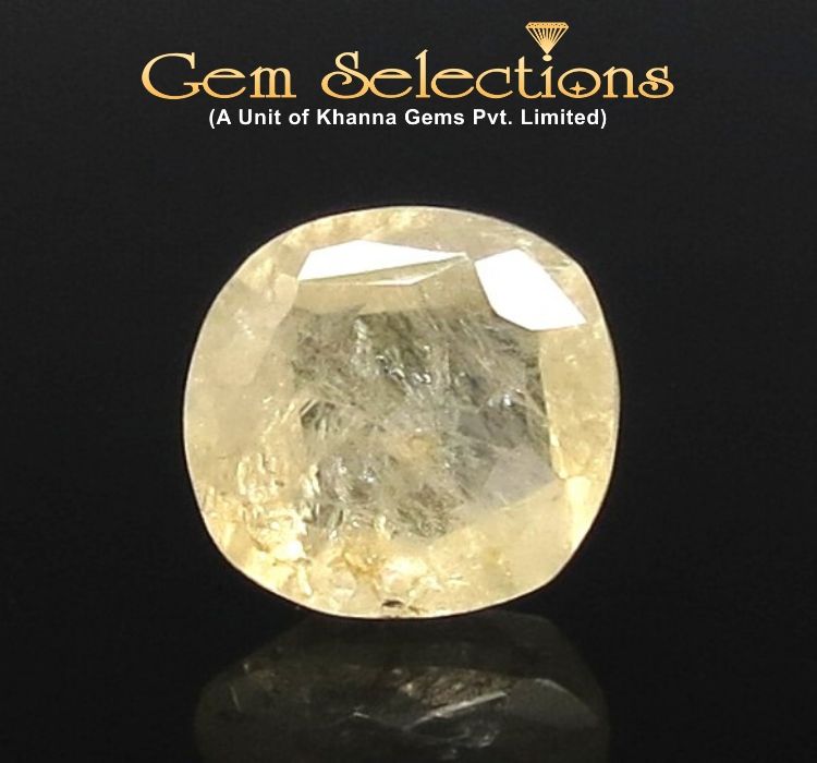 2.48 Ratti Natural Yellow Sapphire with Govt Lab Certificate-(6771)