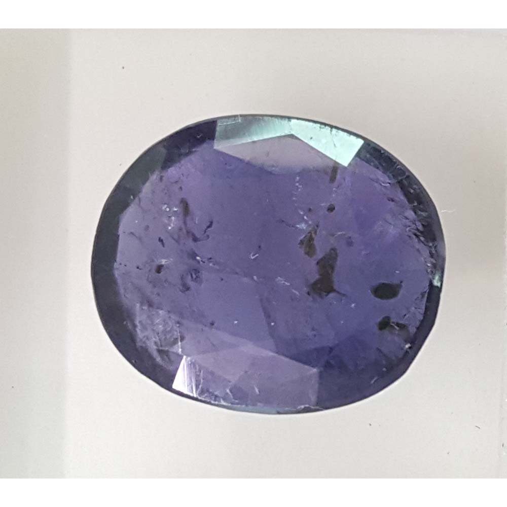 6.93 Ratti Natural Iolite With Govt. Lab Certificate-(610)