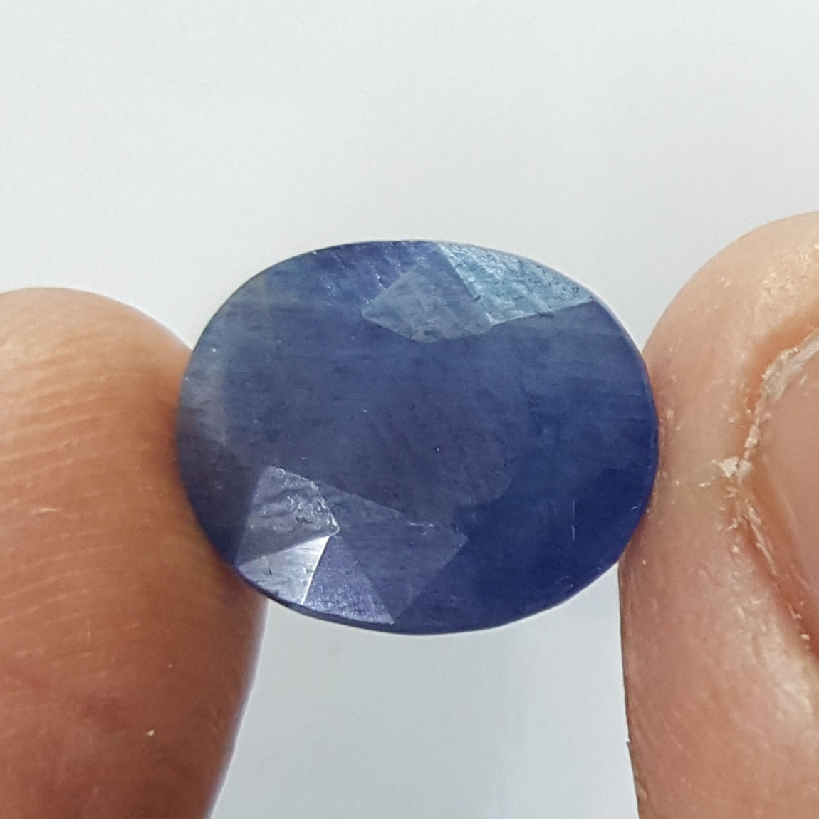 7.27 Ratti Natural Blue Sapphire with Govt Lab Certificate-(2331)
