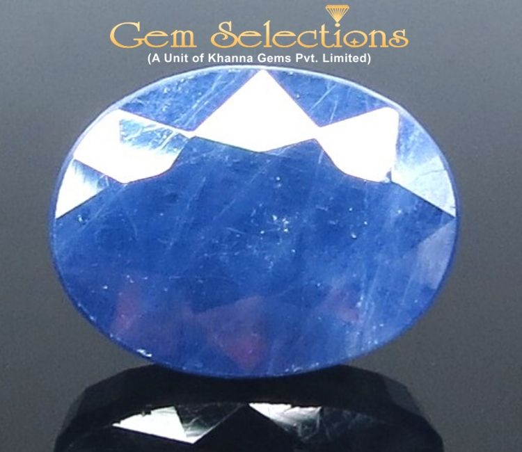 5.57 Ratti Natural Blue Sapphire with Govt Lab Certificate-(1221)