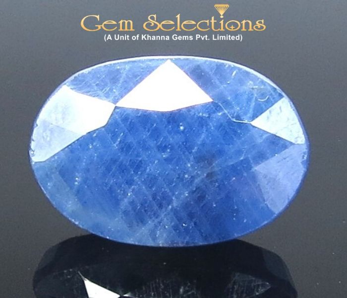 6.31 Ratti Natural Blue Sapphire with Govt Lab Certificate-(1221)