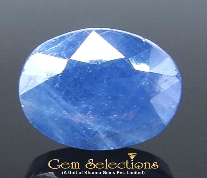 7.18 Ratti Natural Blue Sapphire with Govt Lab Certificate-(1221)