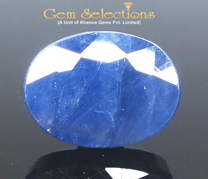 4.53 Ratti Natural Blue Sapphire with Govt Lab Certificate-(1221)
