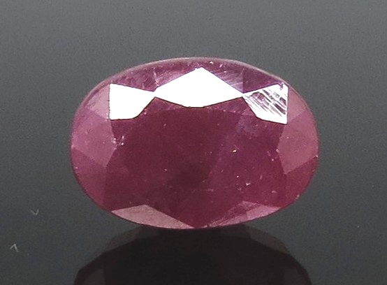 6.05 Ratti Natural Neo Burma Ruby with Govt Lab Certificate-(2331)