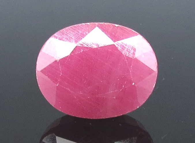 6.99 Ratti Natural Neo Burma Ruby with Govt. Lab Certificate-(2331)