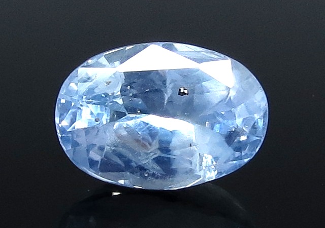 Natural Ceylonese Blue Sapphire Stone Govt Lab Certified - (23310)