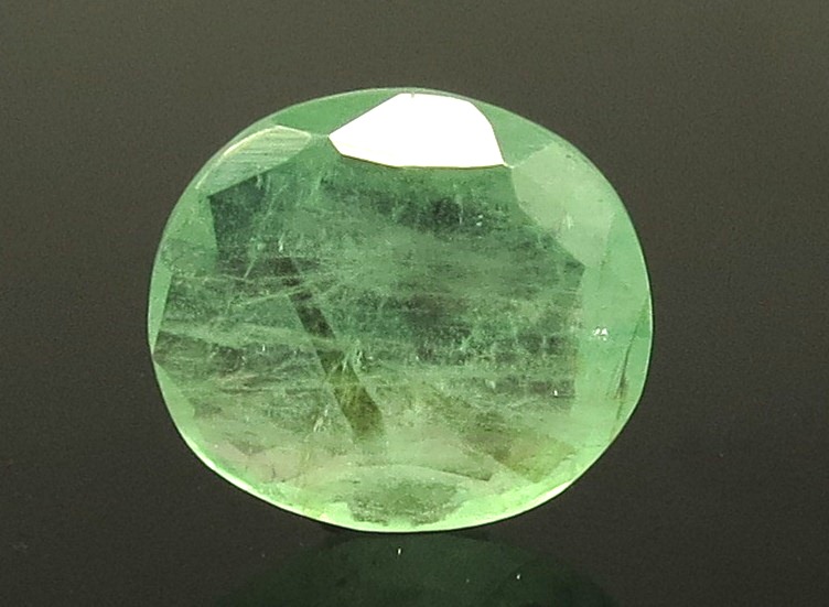 3.12 Ratti Natural Emerald Stone With Govt. Lab Certified (6771)