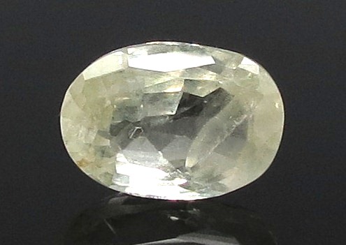 5.57 Ratti Natural Yellow Sapphire With Govt Lab Certificate-(8991)