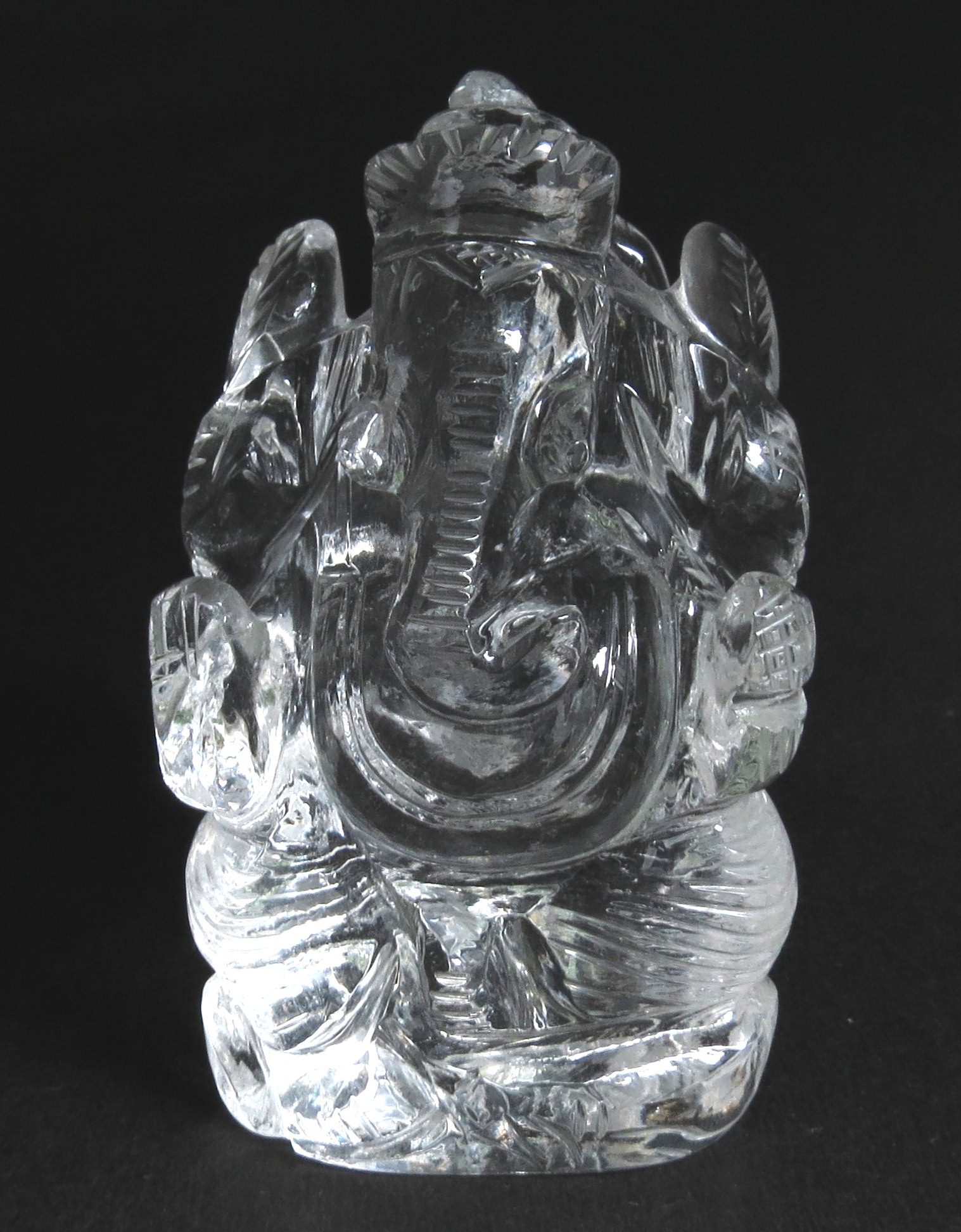 Sphatic Shree ganesh with Govt. Lab Certified