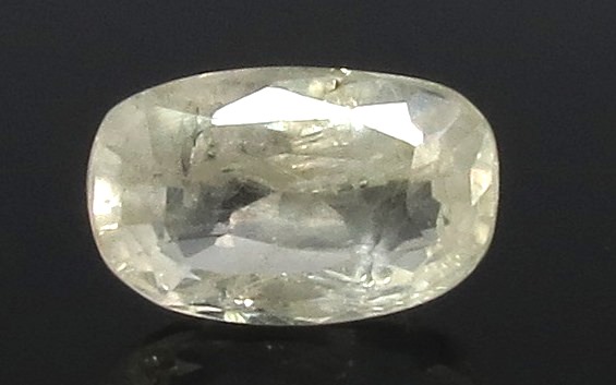 6.40 Ratti Natural yellow sapphire with Govt Lab Certificate-(12210)