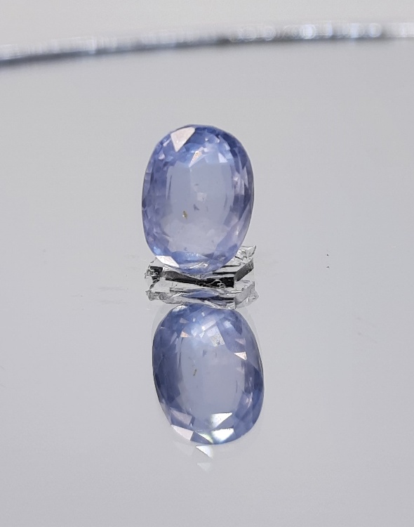 7.25 Ratti Natural Blue Sapphire with Govt Lab Certificate-(23310)