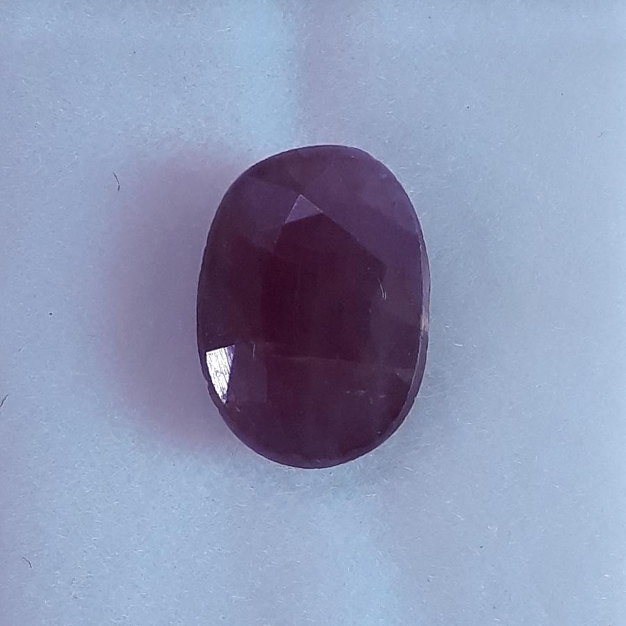 4.68 Ratti Natural New Burma ruby with Govt. Lab Certificate-(3441)