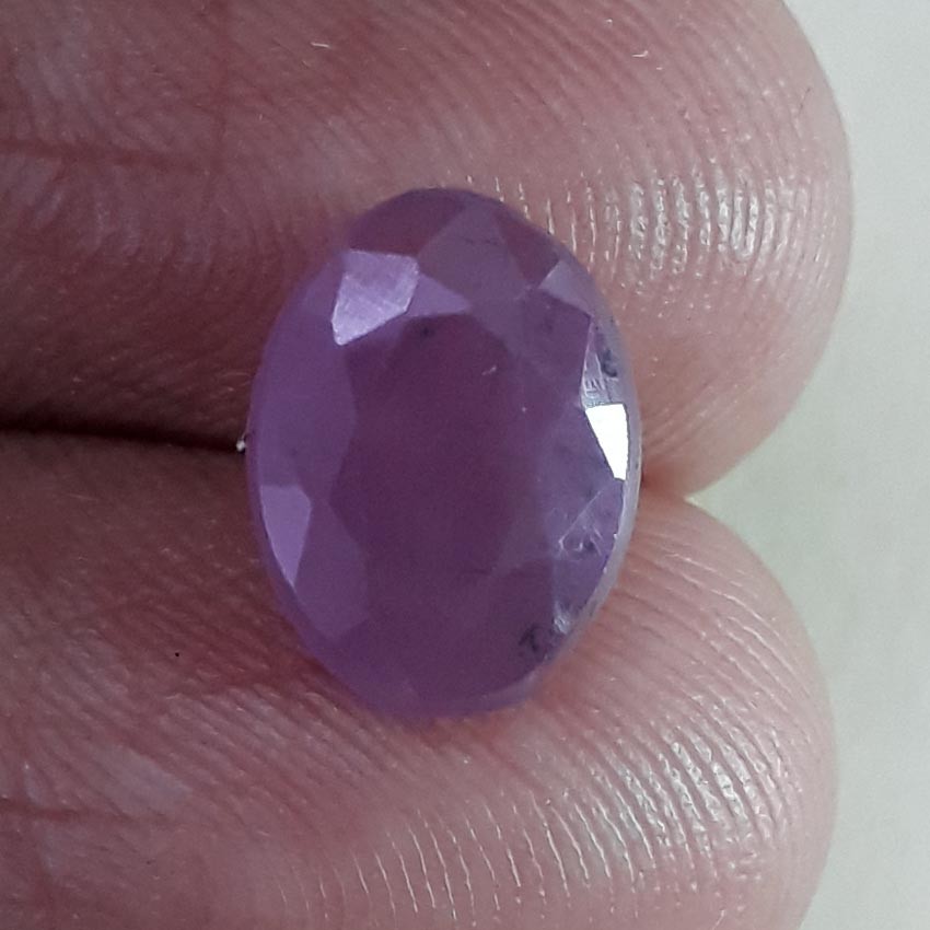 3.96 Ratti Natural New Burma Ruby with Govt. Lab Certificate-(4551)
