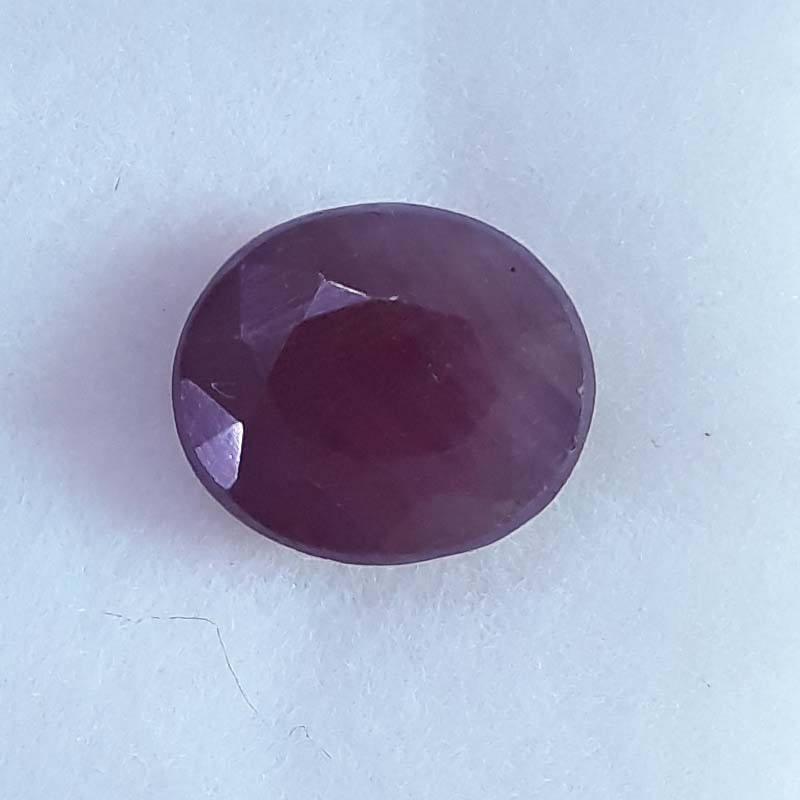 4.87 Ratti Natural New Burma Ruby with Govt. Lab Certificate - (4551)