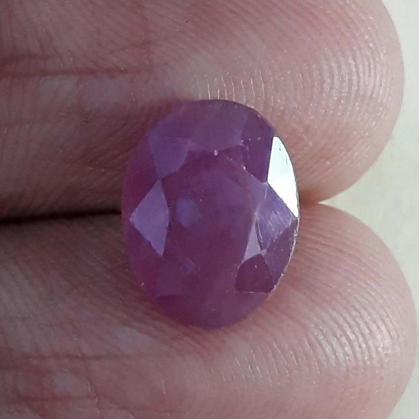 3.99 Ratti Natural New Burma Ruby with Govt. Lab Certificate-(5100)