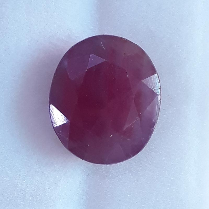 7.93 Ratti Natural New Ruby with Govt. Lab Certificate-(3441)