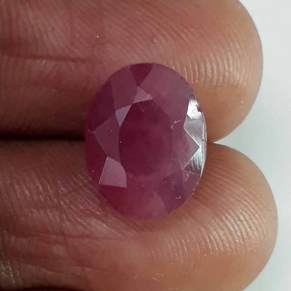 7.47 Ratti Natural New Burma Ruby with Govt Lab Certificate-(2331)