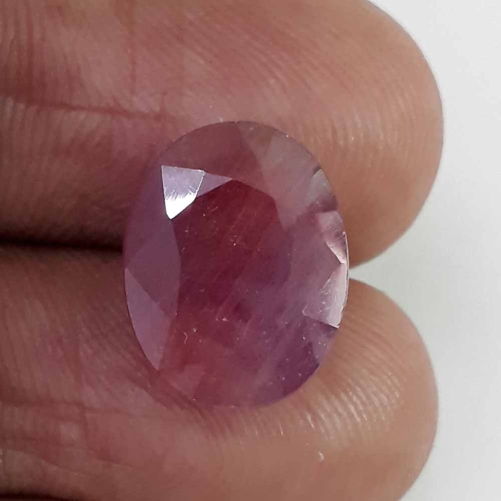 8.79 Ratti Natural New Burma Ruby with Govt Lab Certificate-(2331)