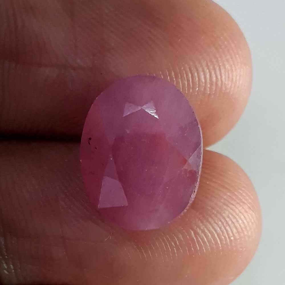 8.98 Ratti Natural New Burma Ruby with Govt Lab Certificate-(2331)