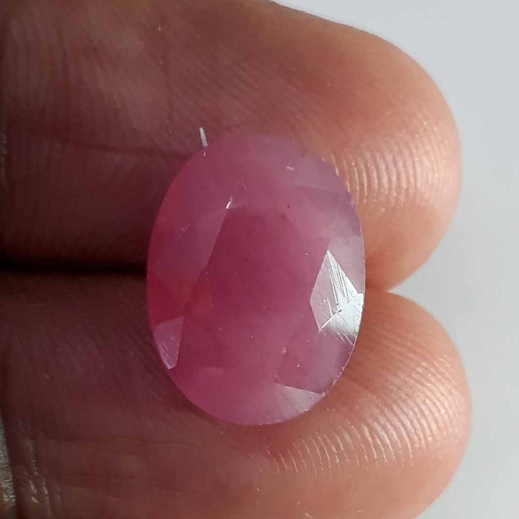10.61 Ratti Natural New Burma Ruby with Govt Lab Certificate-(2331)