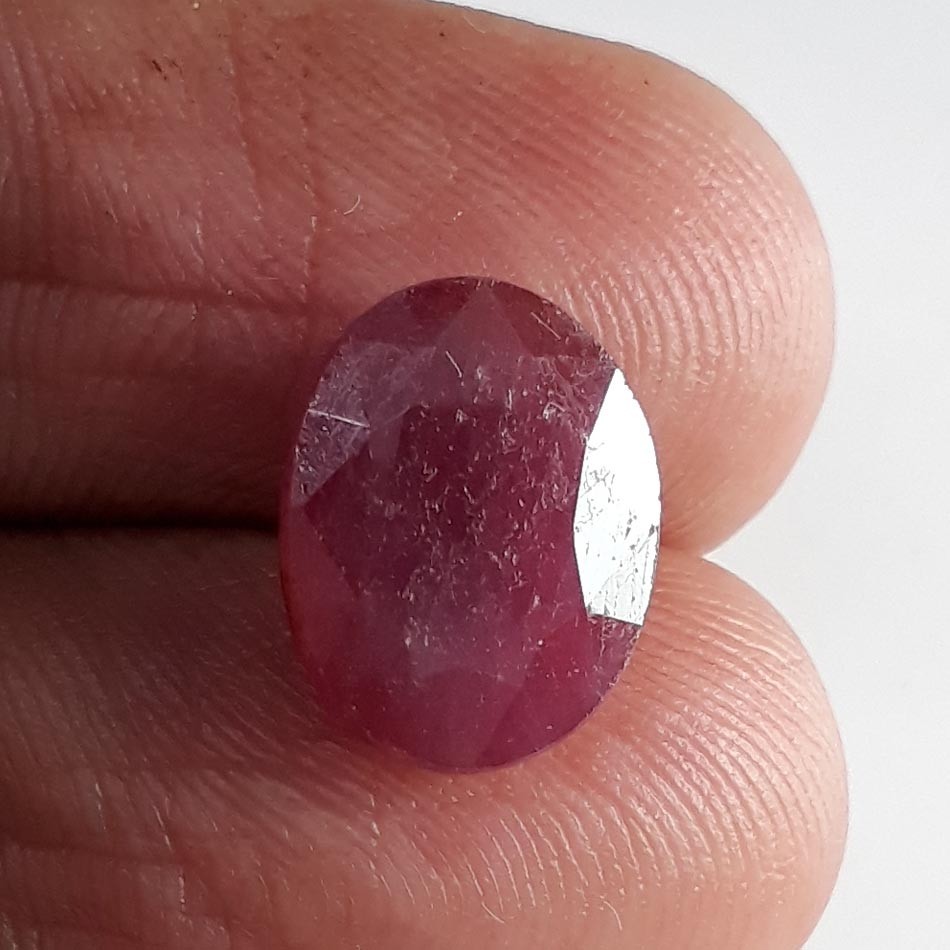 5.69 Ratti Natural Indian Ruby with Govt. Lab Certificate-(1221)