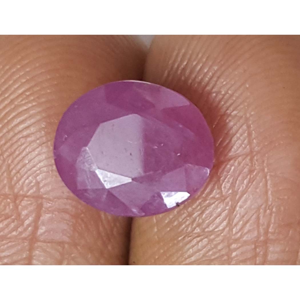 4.78 Ratti Natural Neo Burma Ruby with Govt Lab Certificate-(4551)