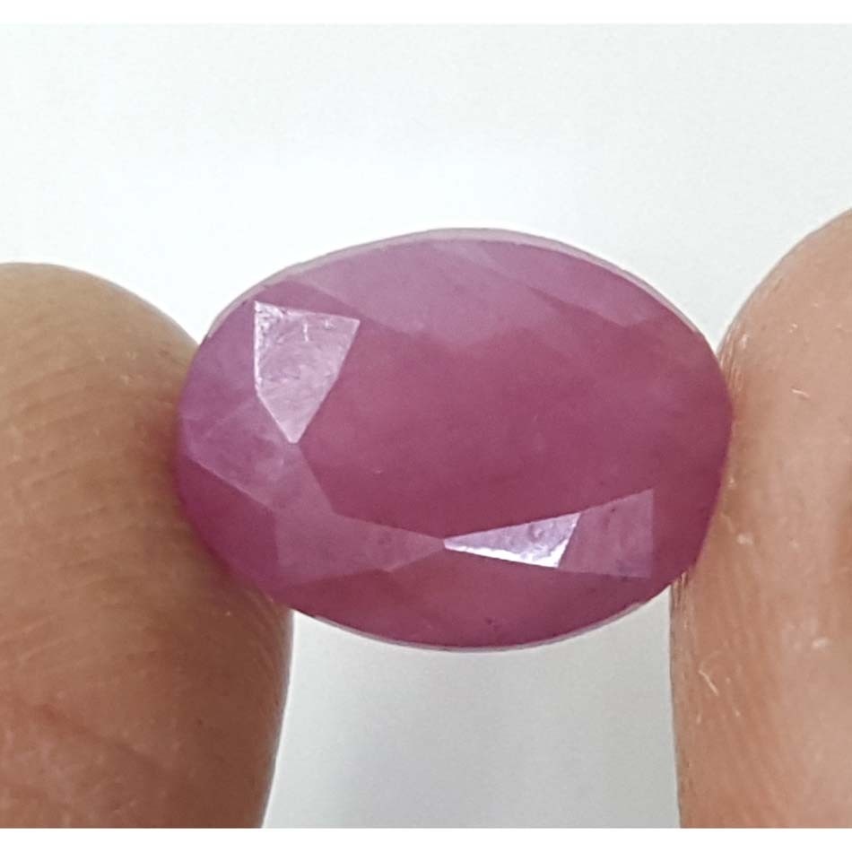 6.76 Ratti Natural New Burma Ruby with Govt Lab Certificate-(2331)