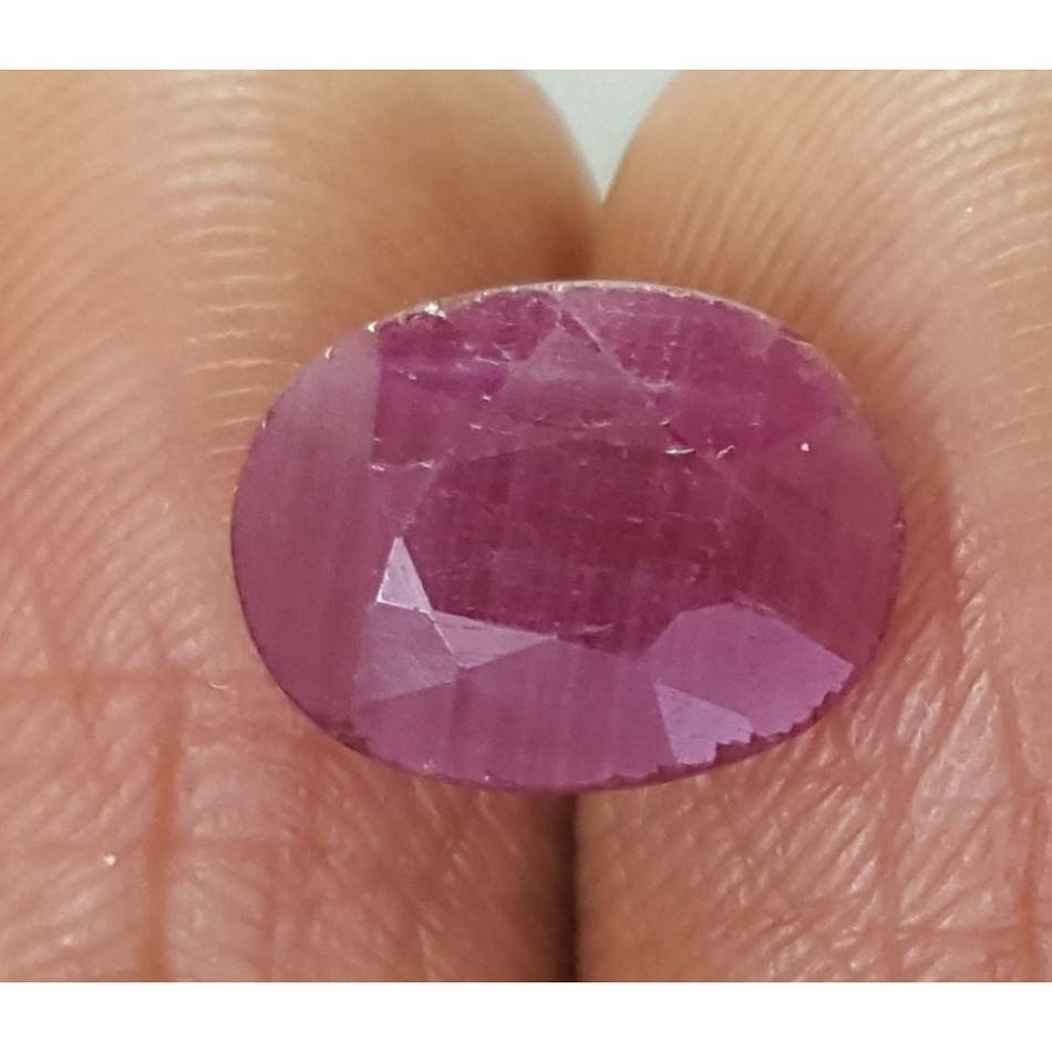 4.91 Ratti Natural New Burma Ruby with Govt Lab Certificate-(3441)