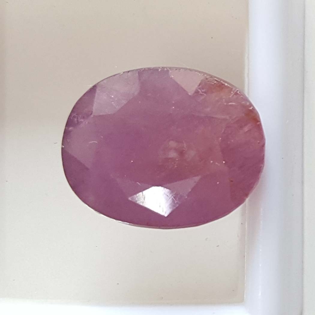 11.34 Ratti Natural New Burma Ruby with Govt Lab Certificate-(2331)