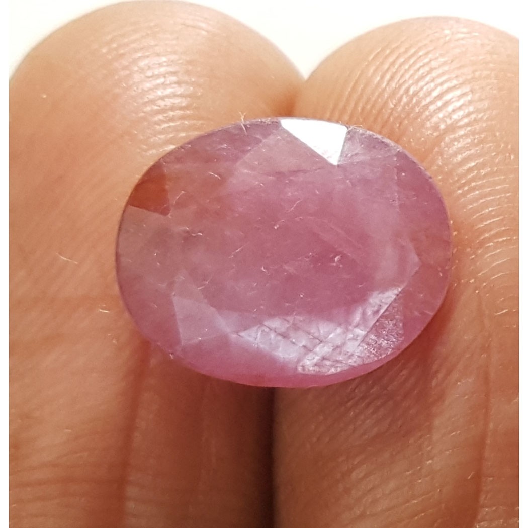 7.16 Ratti Natural New Burma Ruby with Govt Lab Certificate-(3441)