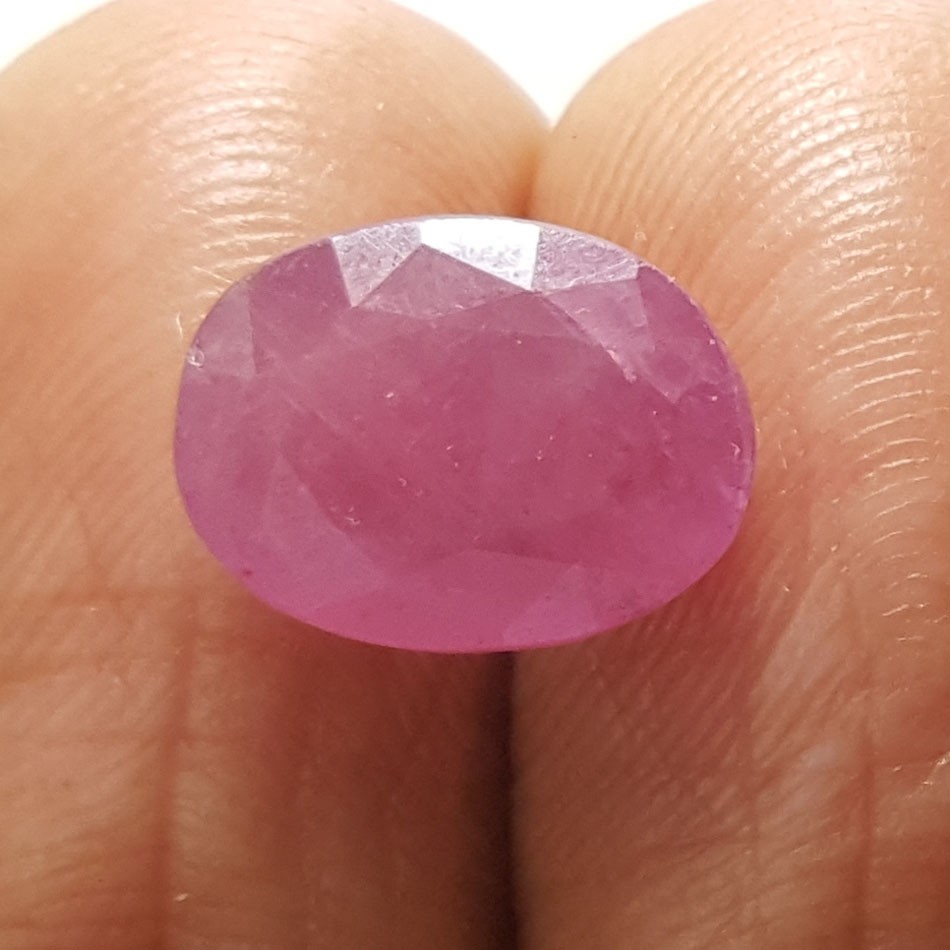 5.30 Ratti Natural New Burma Ruby with Govt Lab Certificate-(5661)