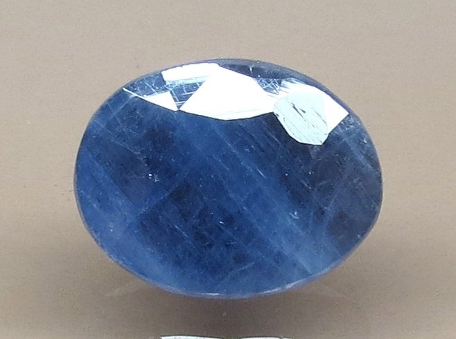 7.08 Ratti Natural Blue Sapphire with Govt Lab Certificate-(1221 )