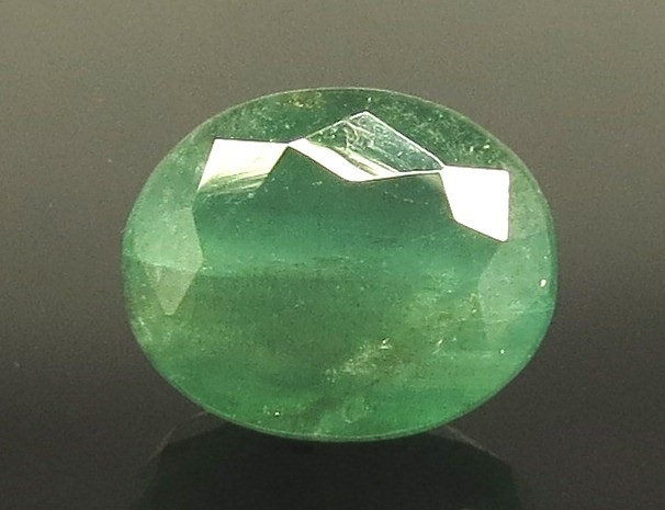 7.07 Ratti Natural Emerald Stone With Govt. Lab Certified (6771)