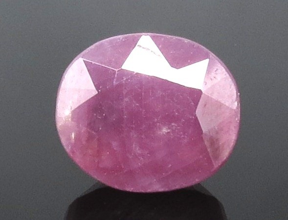 11.47 Ratti Natural Indian Ruby with Govt. Lab Certificate-(1221)