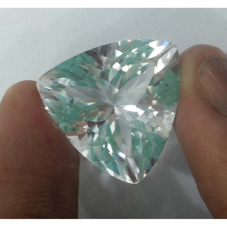 Rock Crystal Quartz Triangular