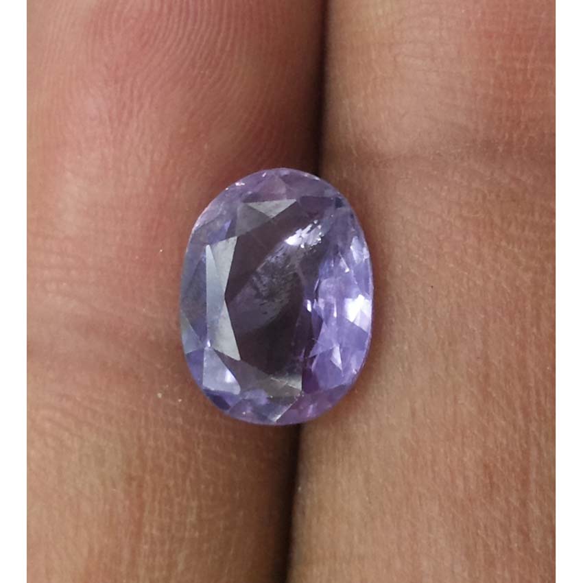 3.74 Ratti Natural Purple Sapphire with Govt. Lab Certified