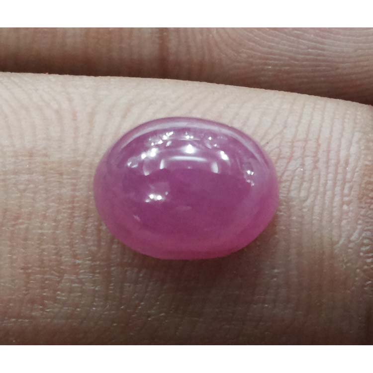 5.74 Ratti Natural New Burma Ruby with Govt. Lab Certificate-(12210)