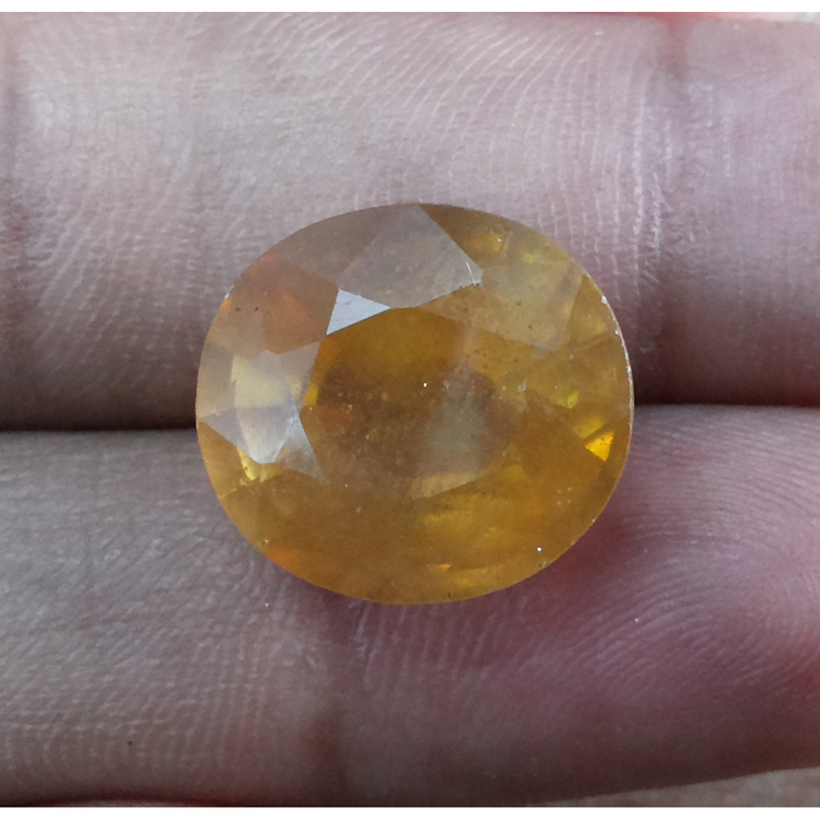 17.62  Ratti Natural yellow sapphire with Govt Lab Certificate