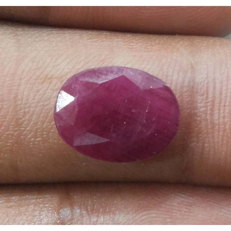 3.98 Ratti Natural New Burma Ruby with Govt. Lab Certificate-(5661)