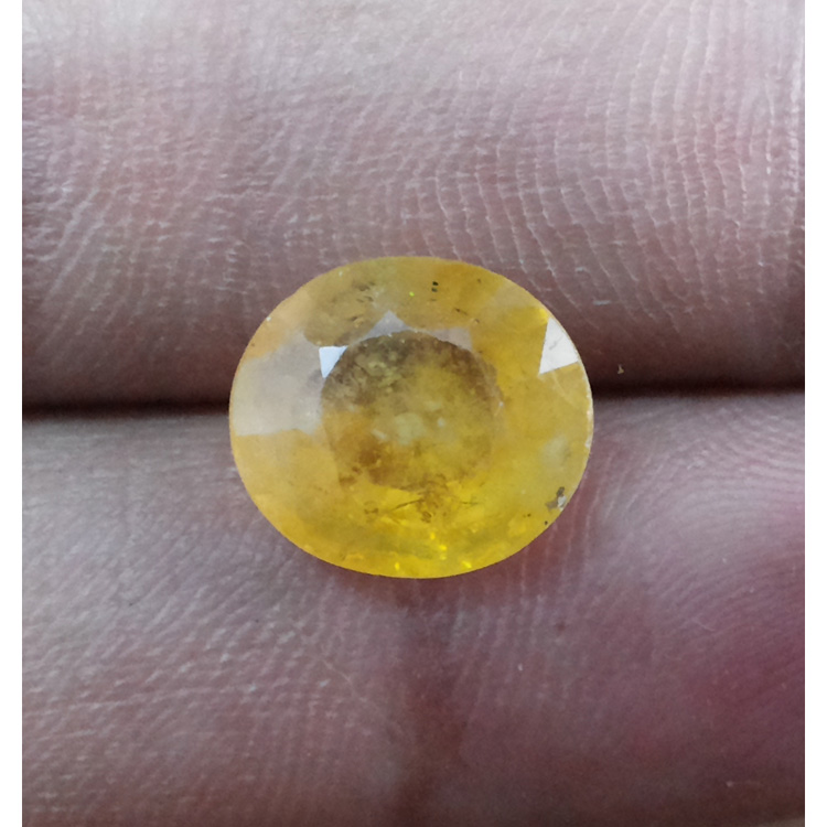 4.13 Ratti Natural yellow sapphire with Govt Lab Certificate