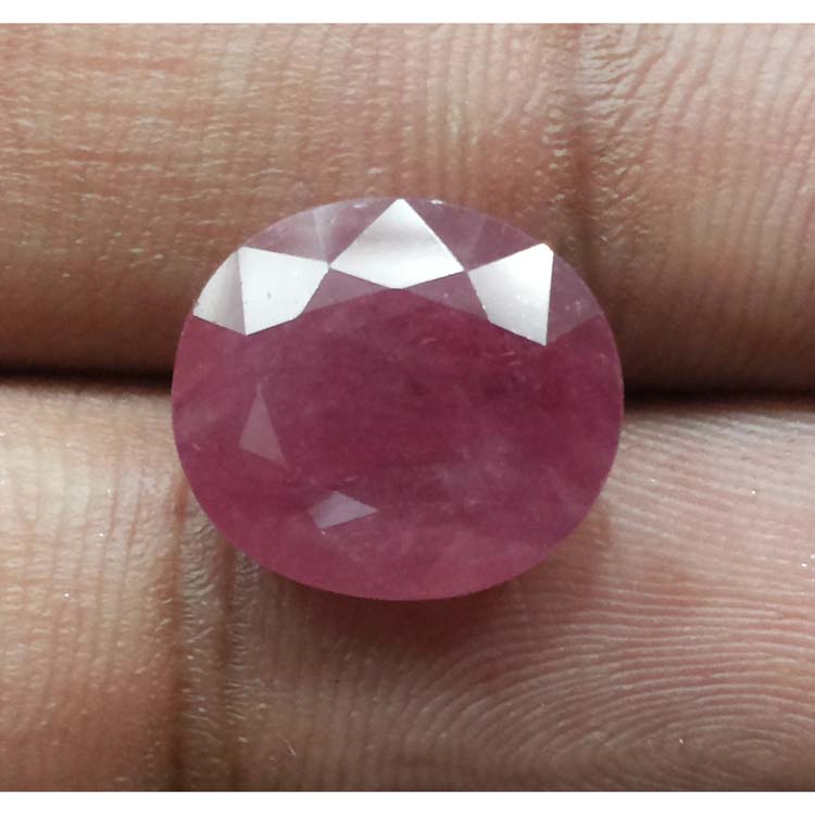 9.86 Ratti Natural New Burma Ruby with Govt. Lab Certificate-(4100)