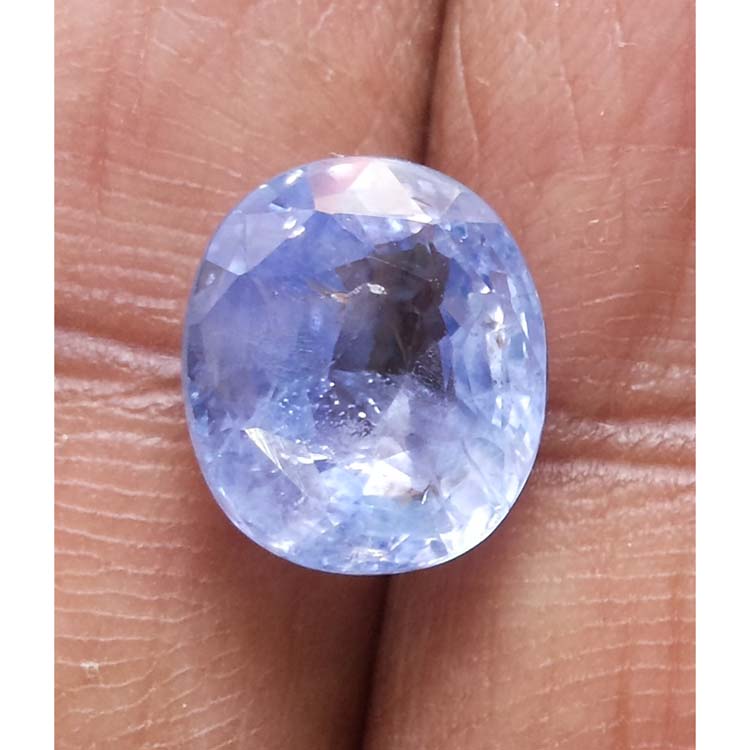 6.31 Ratti Natural Blue Sapphire with Govt .Lab Certificate -(23310)