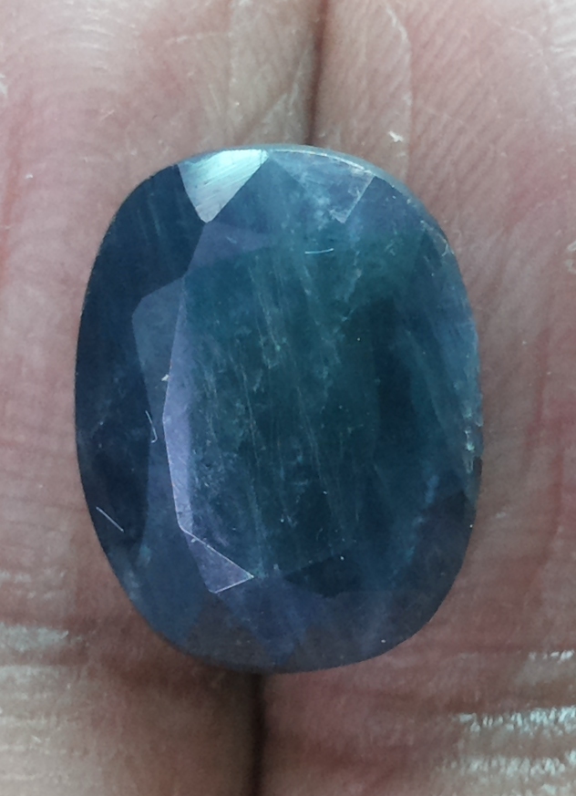 10.03  NATURAL blue SAPPHIRE with Govt Lab Certified-(2100)
