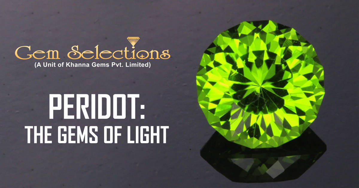 Green Peridot The Gem Of Light
