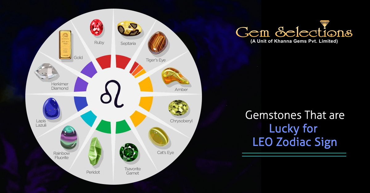 Gemstones That Are Lucky For LEO Zodiac Sign