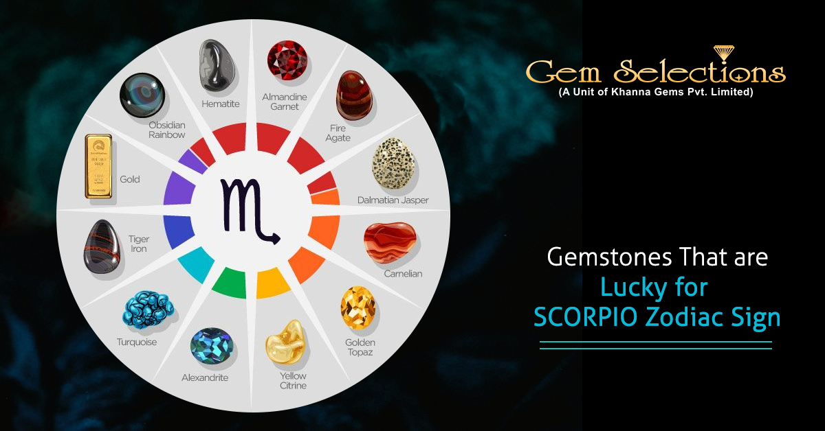 Gemstones That Are Lucky For SCORPIO Zodiac Sign
