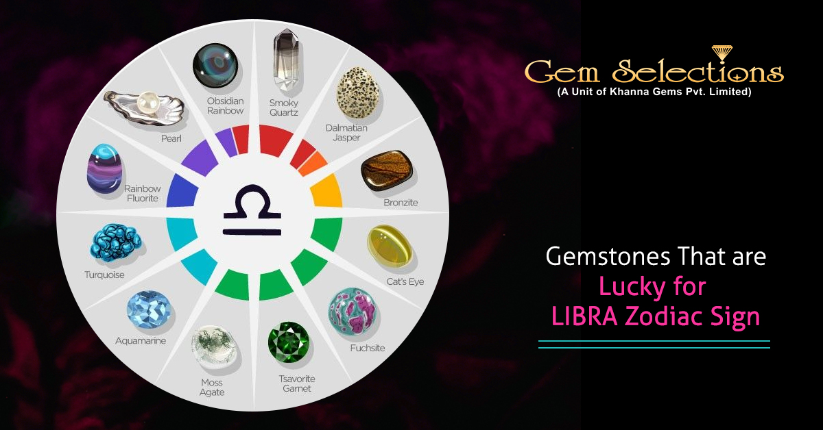 Gemstones That Are Lucky For LIBRA Zodiac Sign